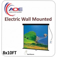 Electric Wall Mounted American Class Glass Fiber Aluminum Frame 10x8FT